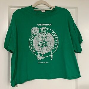 Boston Celtics Cropped T-Shirt